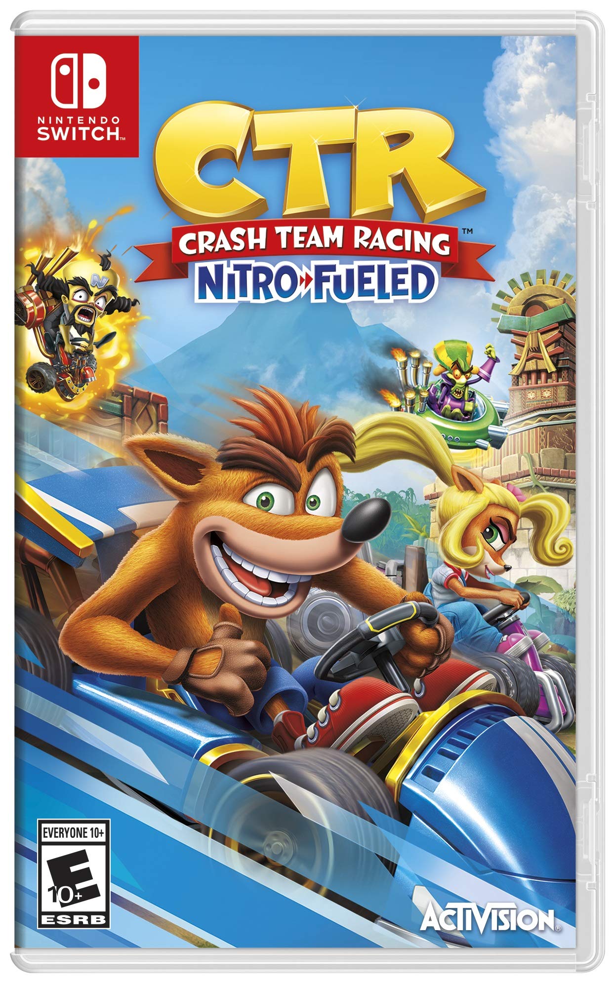 Crash Team Racing NitroFueled updated box art Gematsu