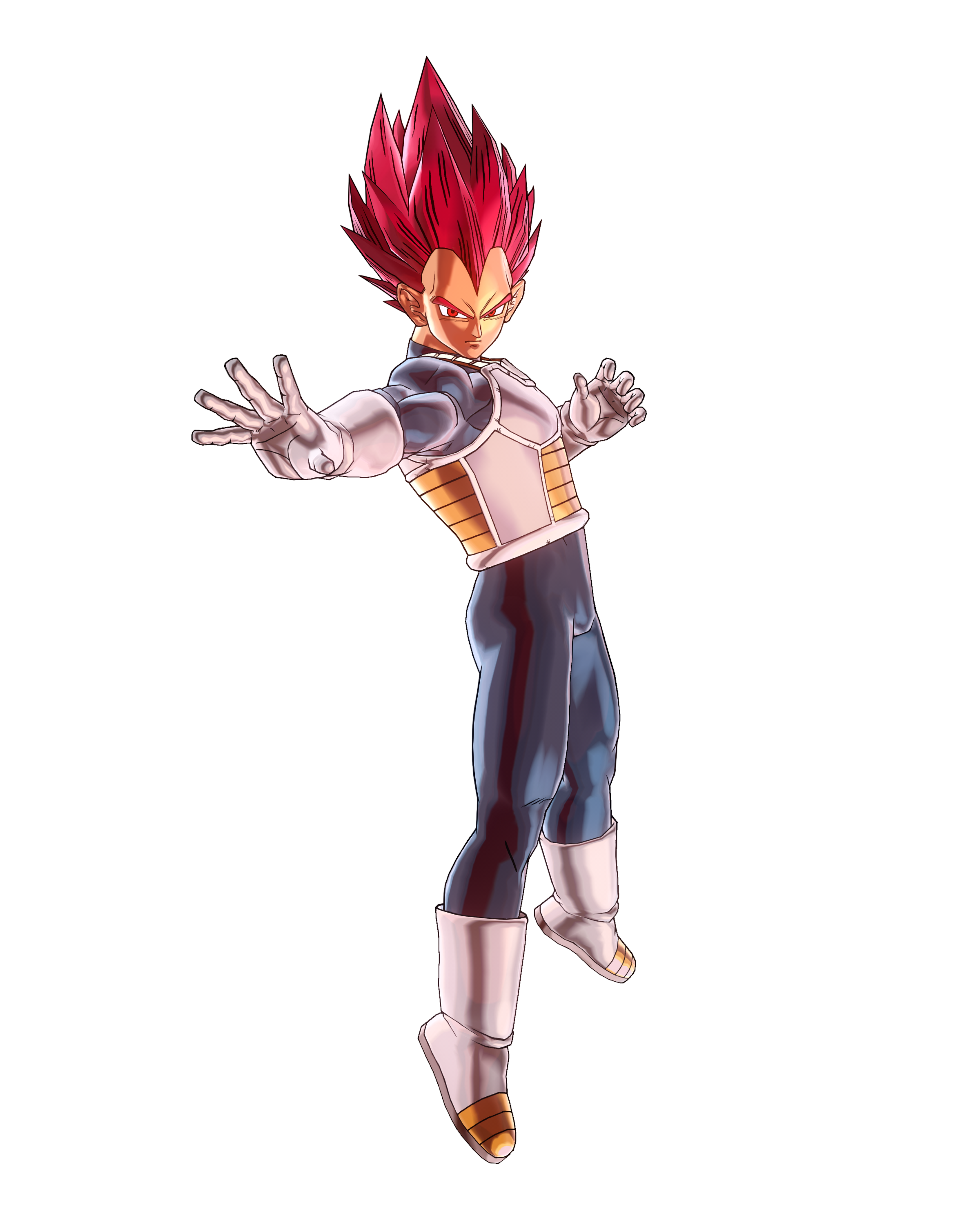 Dragon Ball Xenoverse 2 – Primeiras imagens do personagem por DLC Vegeta  (Super Sayajin Deus)