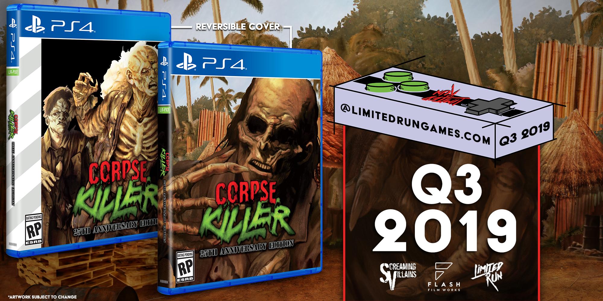 skilsmisse excentrisk ledsager Corpse Killer: 25th Anniversary Edition announced for PS4, PC - Gematsu