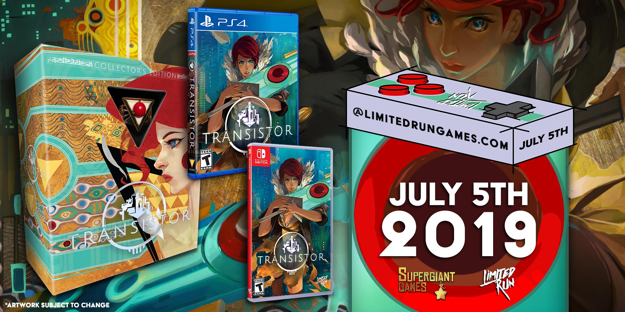 Transistor and Switch limited run edition announced - Gematsu