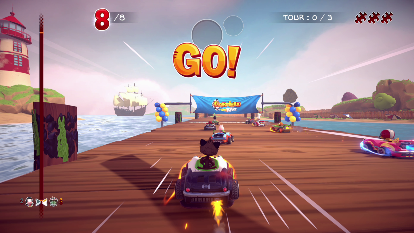 Garfield Kart: Furious Racing announced for PS4, Xbox One, Switch, and ...