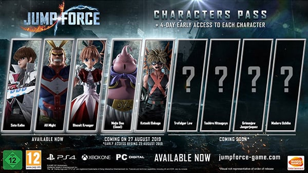 Jump Force Dlc Characters Majin Buu Good And Katsuki Bakugo Launch August 27 Gematsu