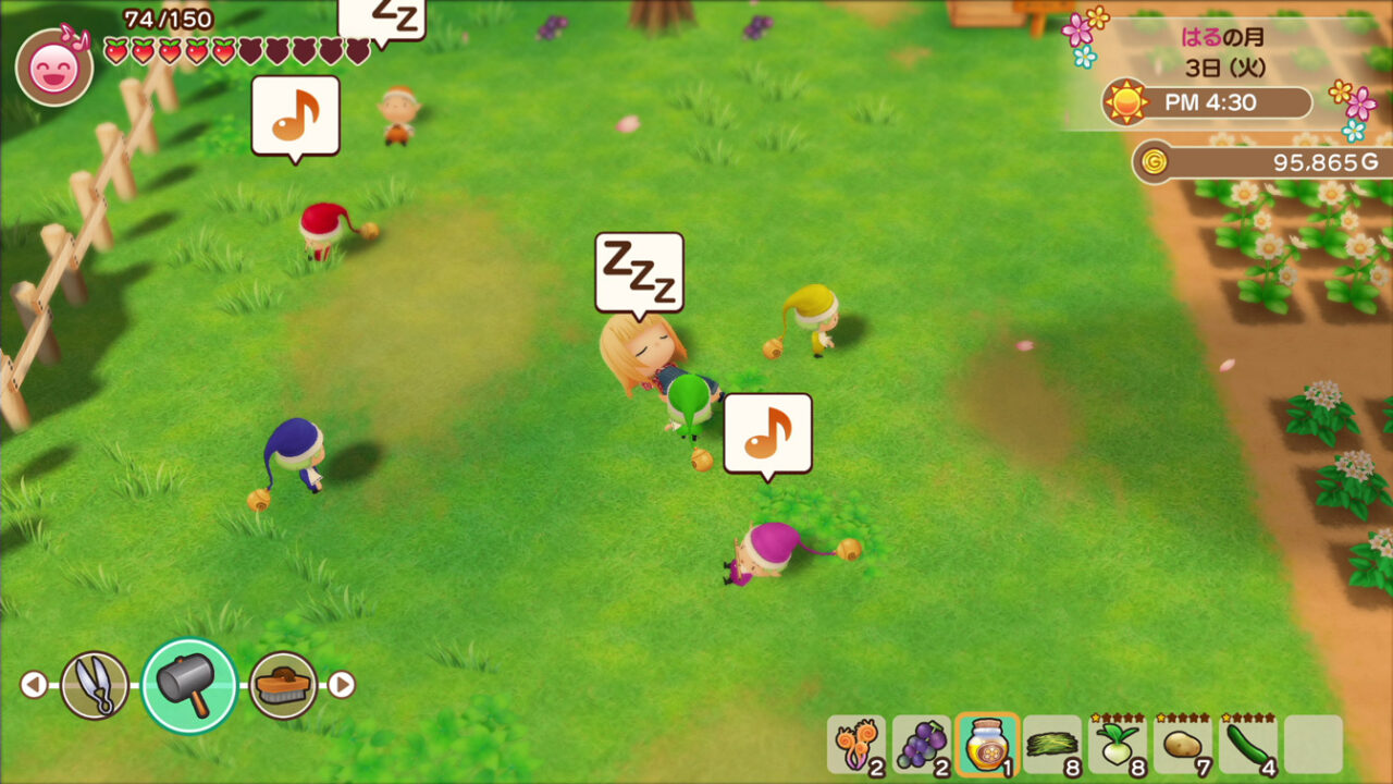 Story of Seasons: Friends of Mineral Town screenshots - secret marriage