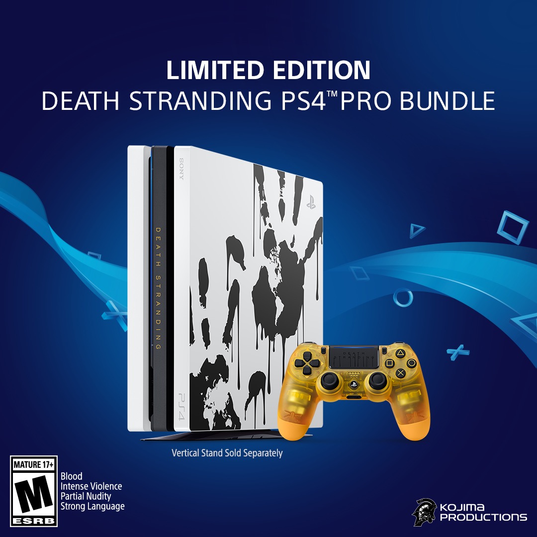 Limited Edition Death Stranding PS4 Pro bundle announced - Gematsu