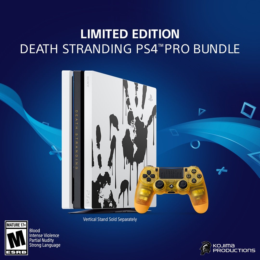 Death Stranding Limited Edition PS4 Pro Release Date and Preorder