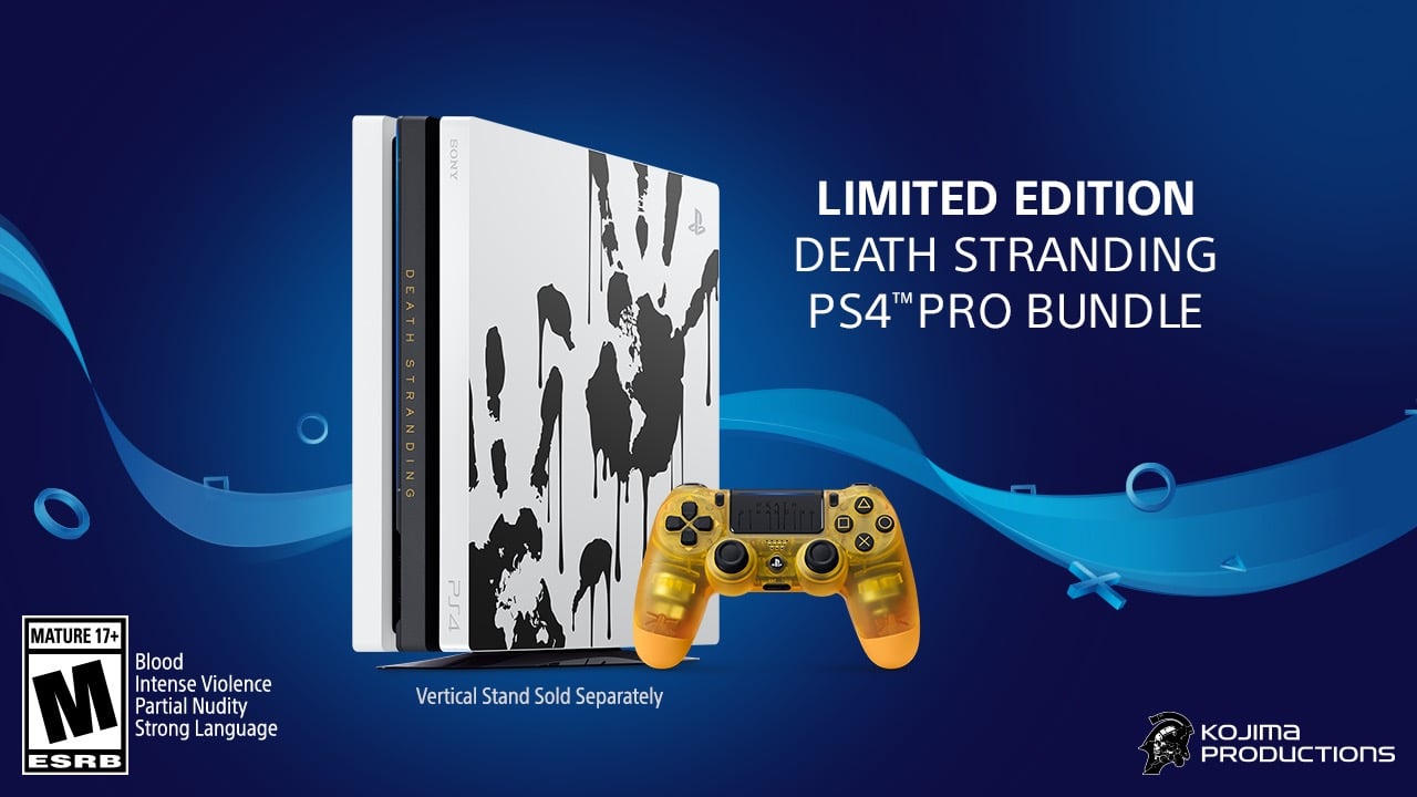 Limited Edition Death Stranding PS4 Pro Console Bundle Revealed