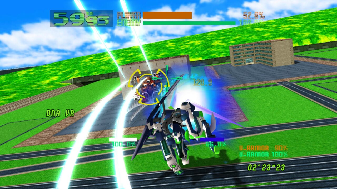 Cyber Troopers VirtualOn Masterpiece 19952001 screenshots Gematsu
