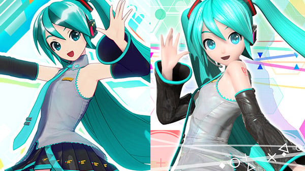 Hatsune Miku: Projeto Diva MegaMix e Hatsune Miku: Projeto Diva Tom Futuro