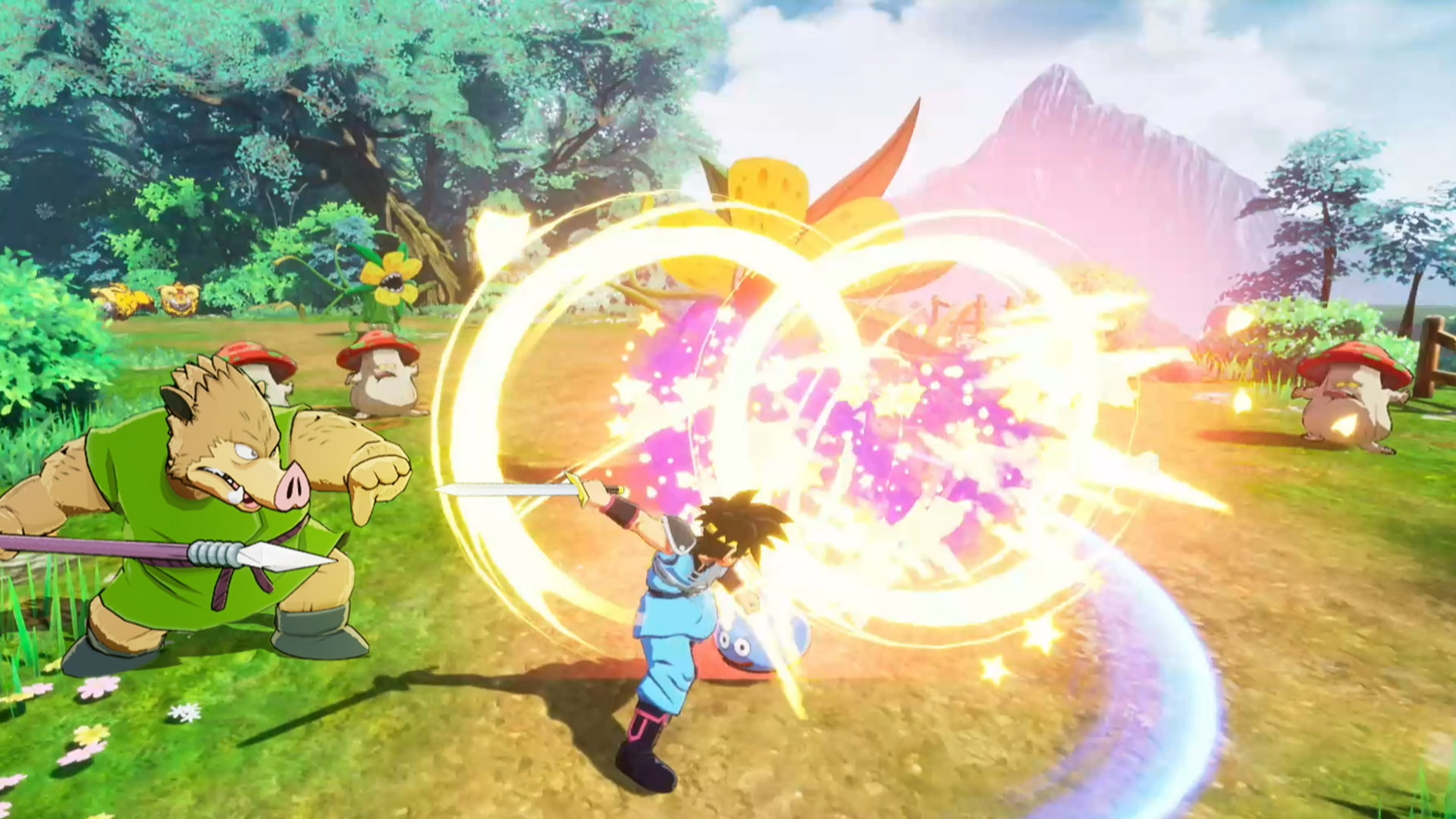 Infinity Strash Dragon Quest The Adventure Of Dai Announced For Console Gematsu