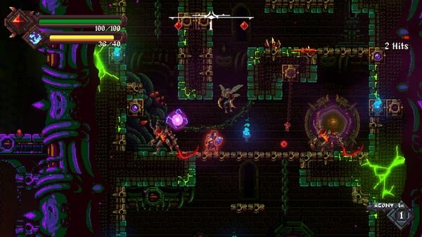 Vertical Platformer Rogue Lite Rising Hell Coming To Ps4 Xbox One And Switch This Summer Gematsu
