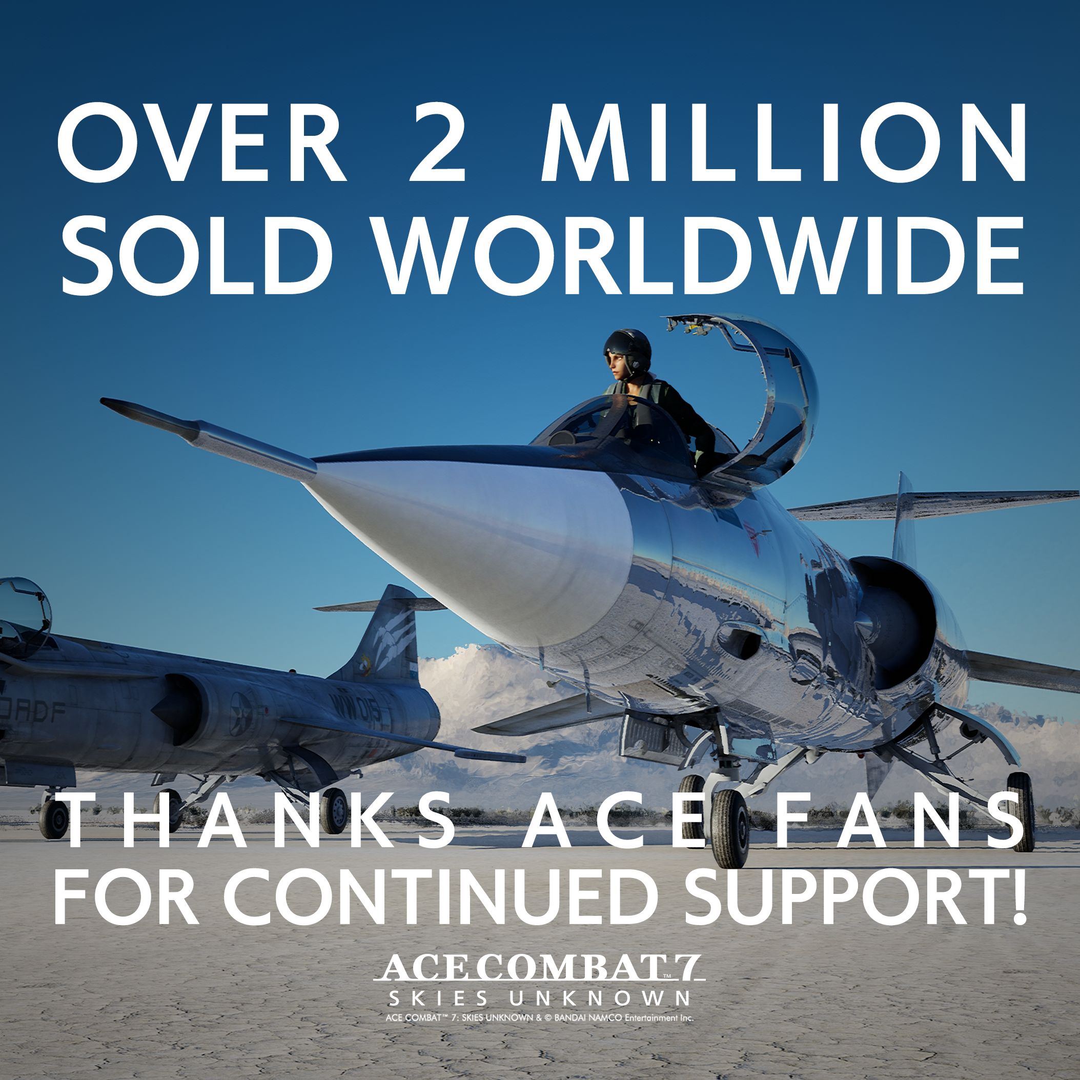 Ace Combat 7: Skies Unknown shipments and digital sales top two