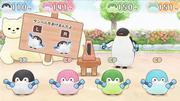 Neos推出的Switch平台休閒派對遊戲《一起玩吧 正能量企鵝》發售日公佈 Koupen-chan_06-30-20