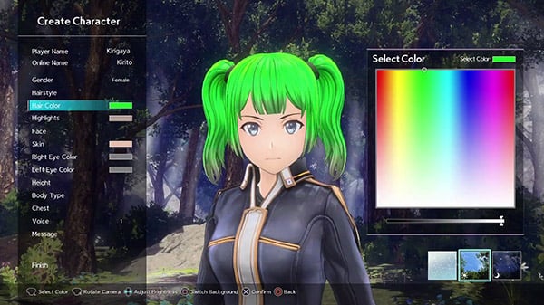 Featured image of post Sword Art Online Alicization Lycoris Character Creation This means that there is no sort of character creation or anything at the beginning of the game