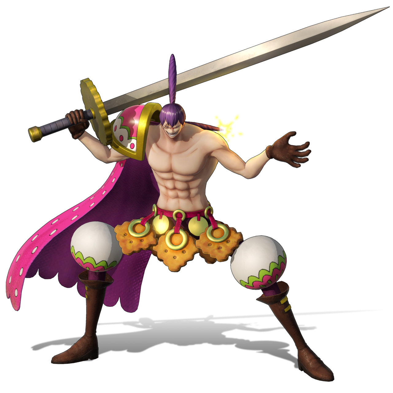 One Piece Pirate Warriors 4 DLC Character Charlotte Cracker First