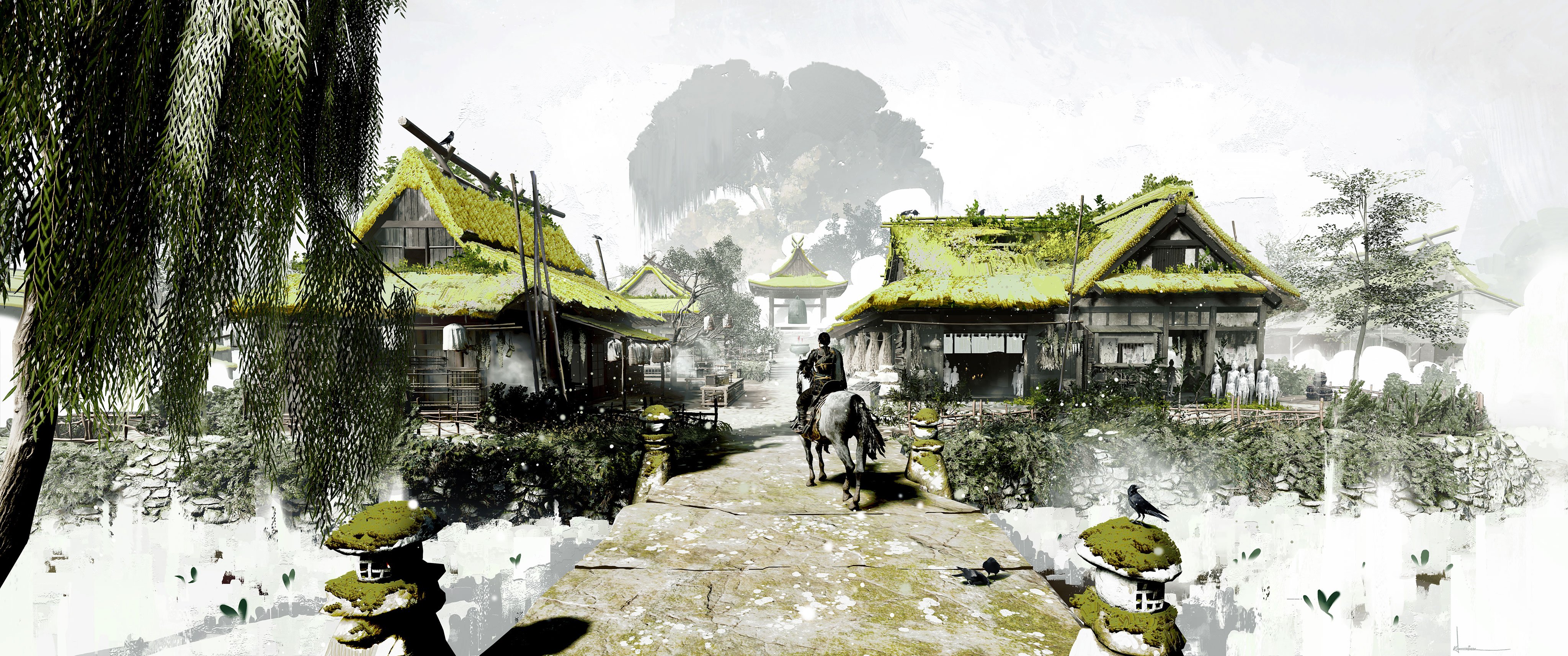 Ghost of Tsushima concept artwork - Gematsu