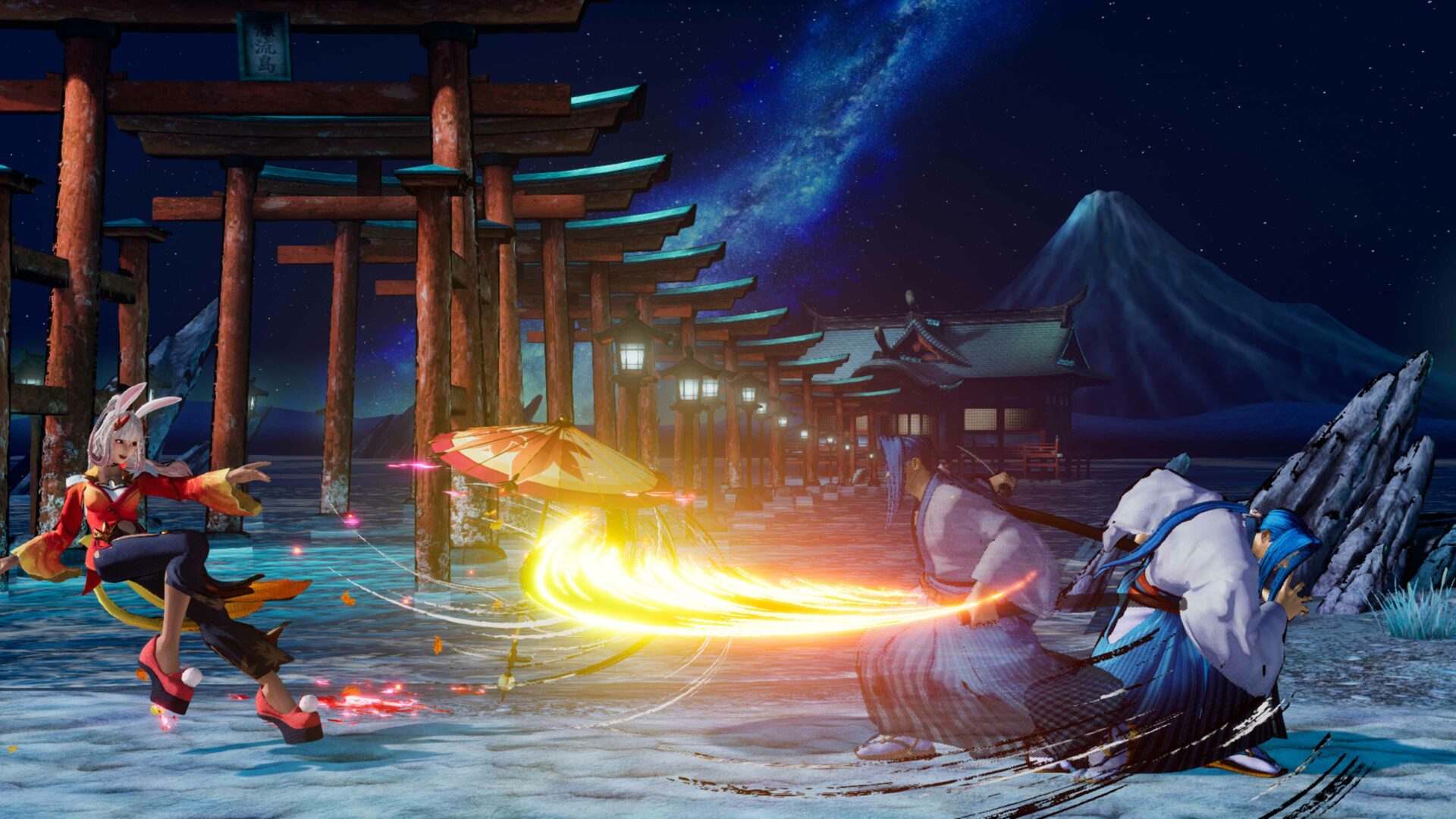 Samurai Shodown free DLC character Gongsun Li from Honor of Kings
