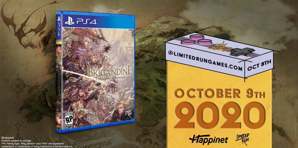 RARE BRIGANDINE THE LEGEND OF RUNERSIA COLLECTOR LIMITED RUN ENGLISH