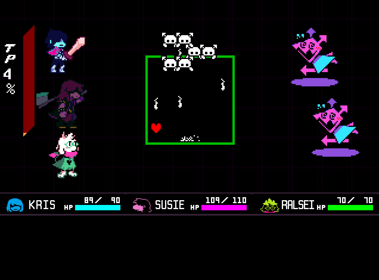 deltarune chapter 2 dining room