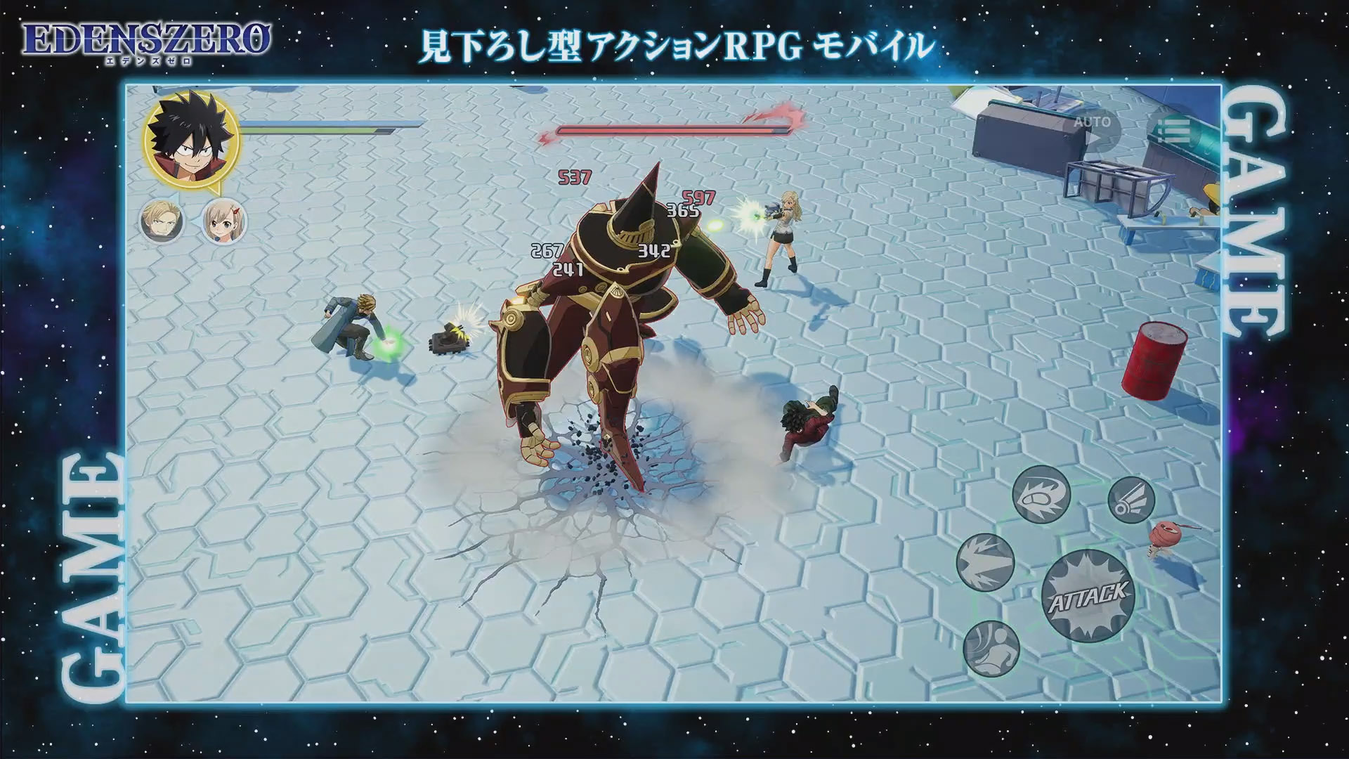 Edens Zero o Jogo: Gameplay de Eden Zero Pocket Galaxy