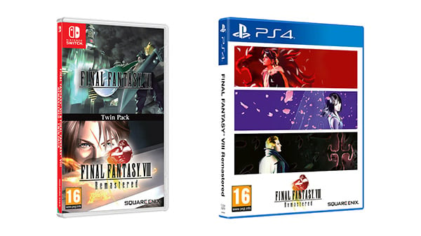 Final Fantasy VII and Final Fantasy VIII Remastered Twin Pack for Switch,  and Final Fantasy VIII Remastered for PS4 physical editions launch December  4 in Europe - Gematsu