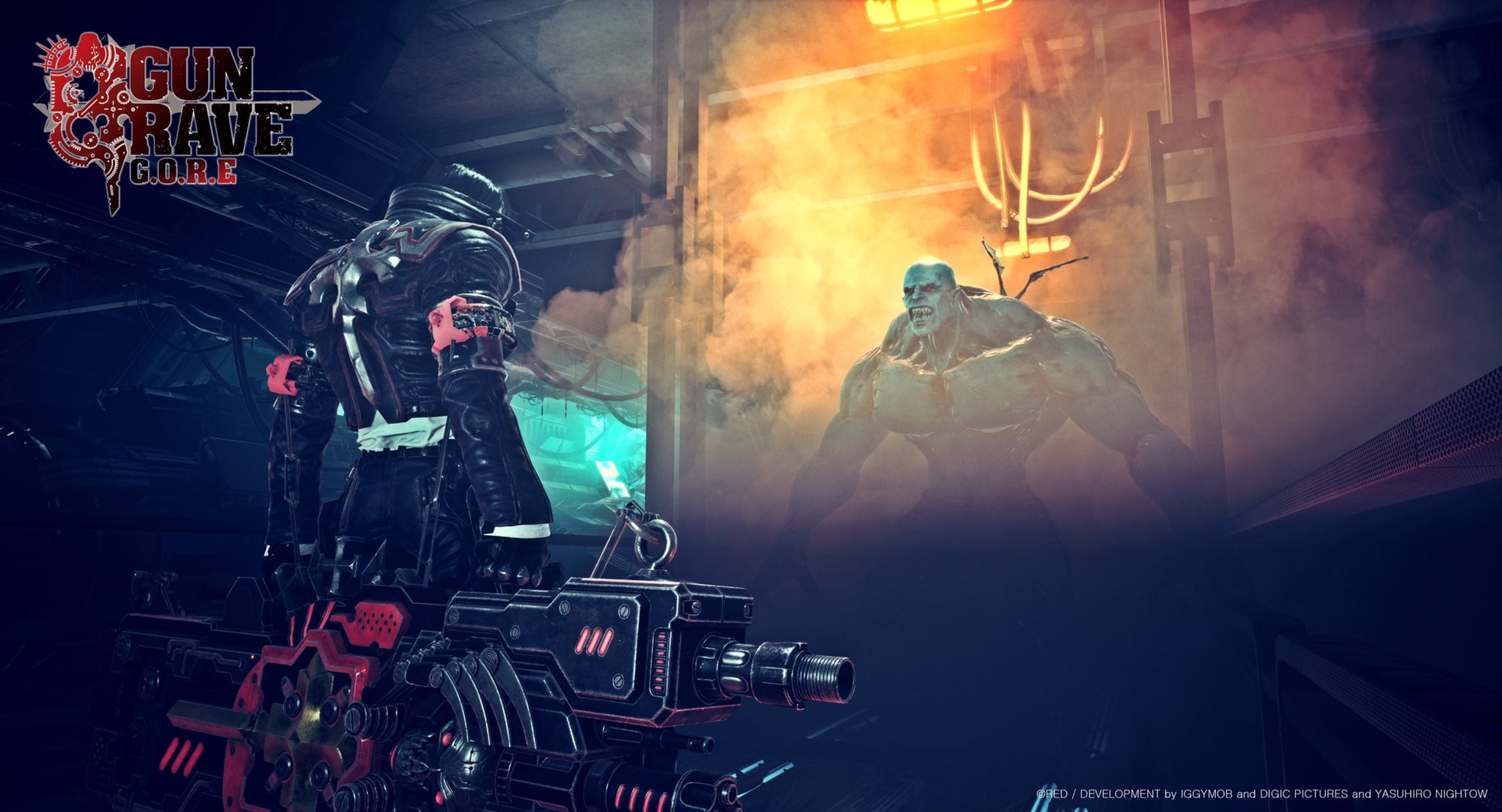 Gungrave G.O.R.E Halloween 2020 screenshot Gematsu