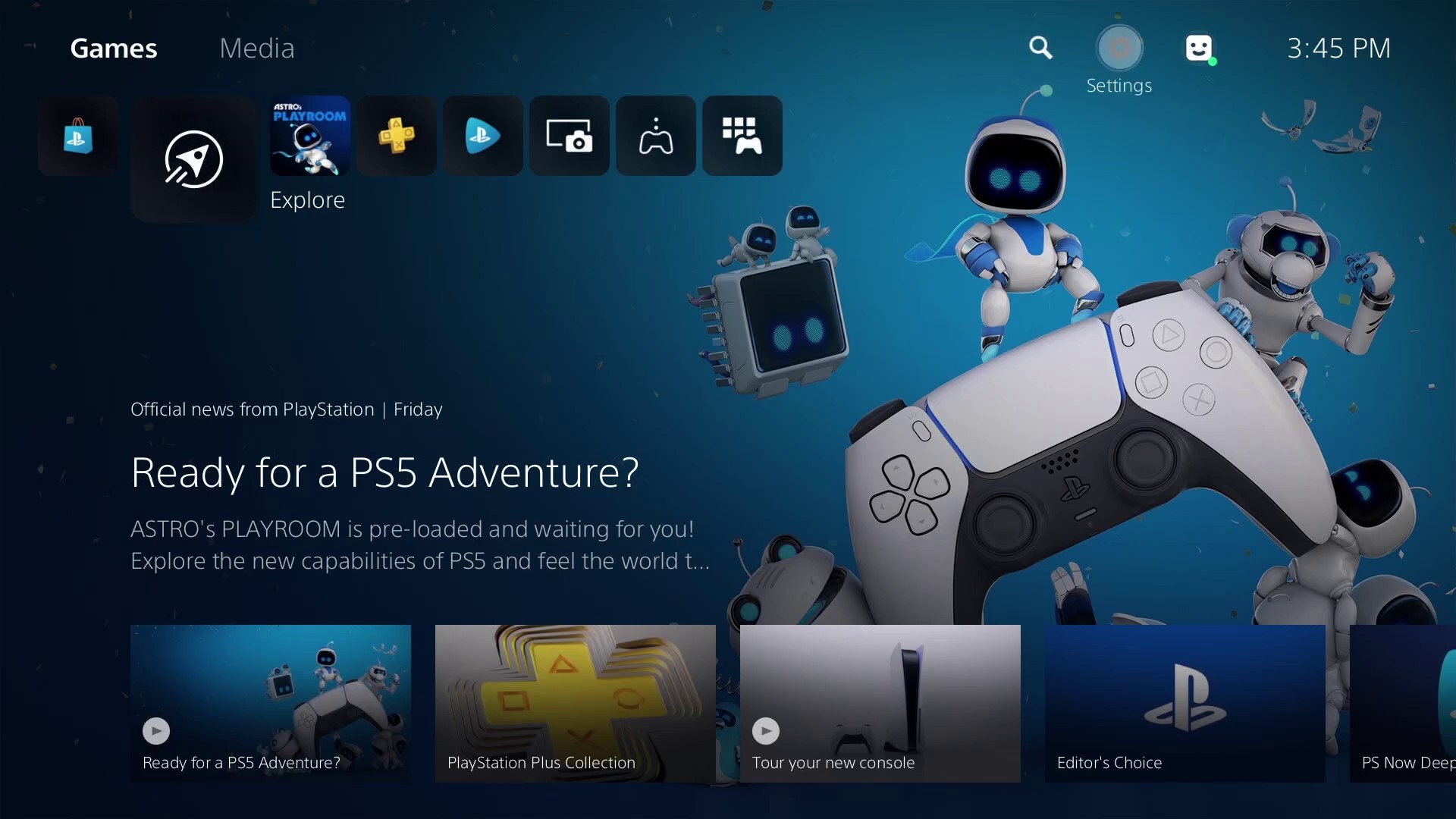 PlayStation 5 UI Walkthrough (60FPS) - PS Store, PS Plus, PS Now, Settings, Etc.