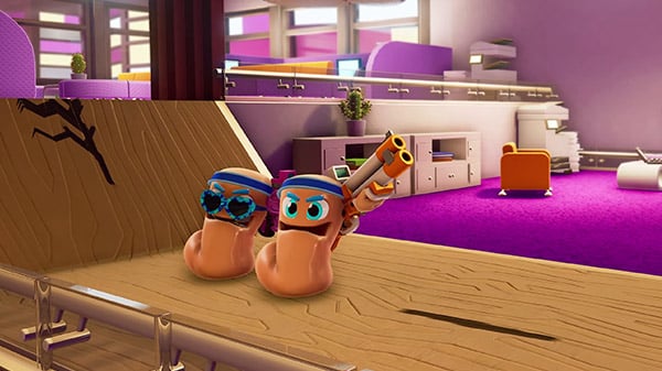 Worms Rumble PS4 and PC cross-play open beta now available - Gematsu