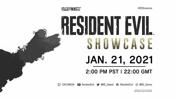 #
Resident Evil Showcase set for January 21 featuring Resident Evil Village trailer and gameplay, franchise news #
Resident Evil Showcase set for January 21 featuring Resident Evil Village trailer and gameplay, franchise news