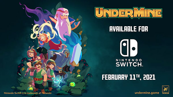 UnderMine coming to Switch on February 11