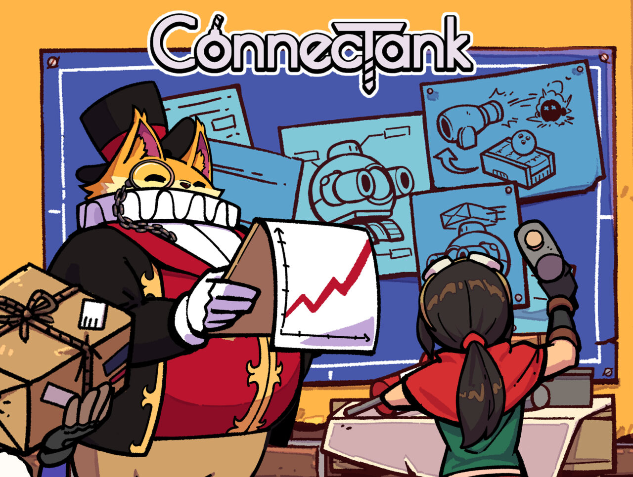 Connectank ConnecTank launches this fall for PS4, Xbox One, Switch, and PC; first ...