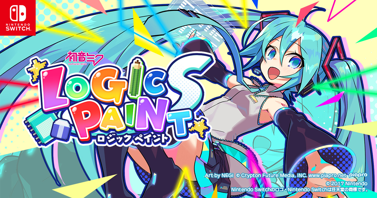 #
Hatsune Miku Logic Paint S coming soon to Switch #
Hatsune Miku Logic Paint S coming soon to Switch
