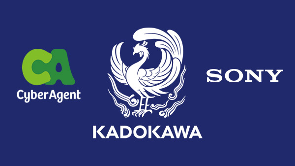 Kadokawa Corporation forms capital alliance with CyberAgent and Sony to strengthen game and animation businesses