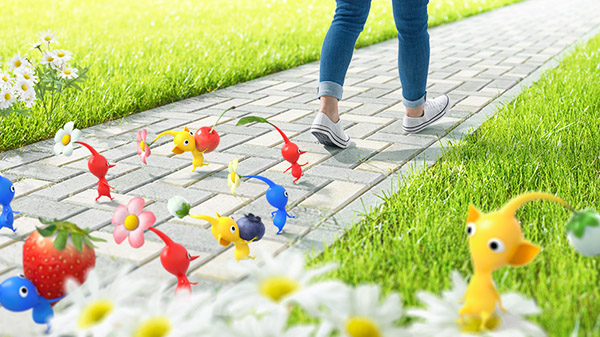 #
                Niantic and Nintendo announce Pikmin mobile app designed to make walking more fun