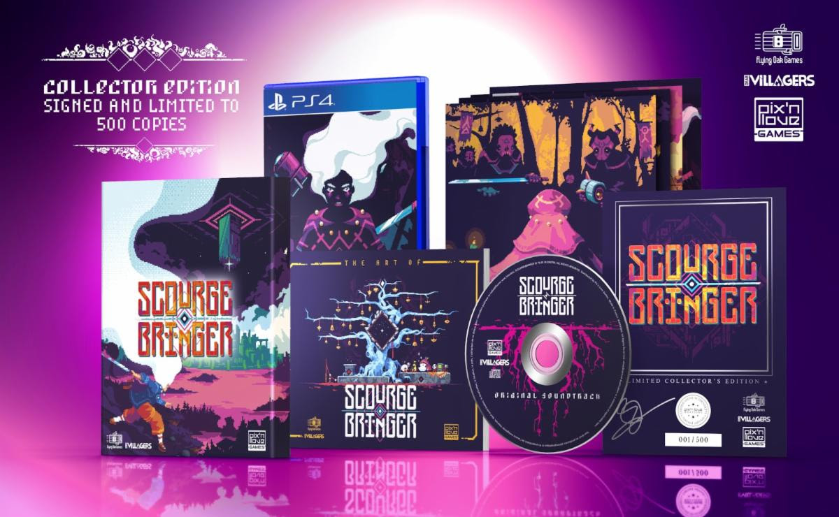 ScourgeBringer for PS4, PS Vita launches April 22 - Gematsu