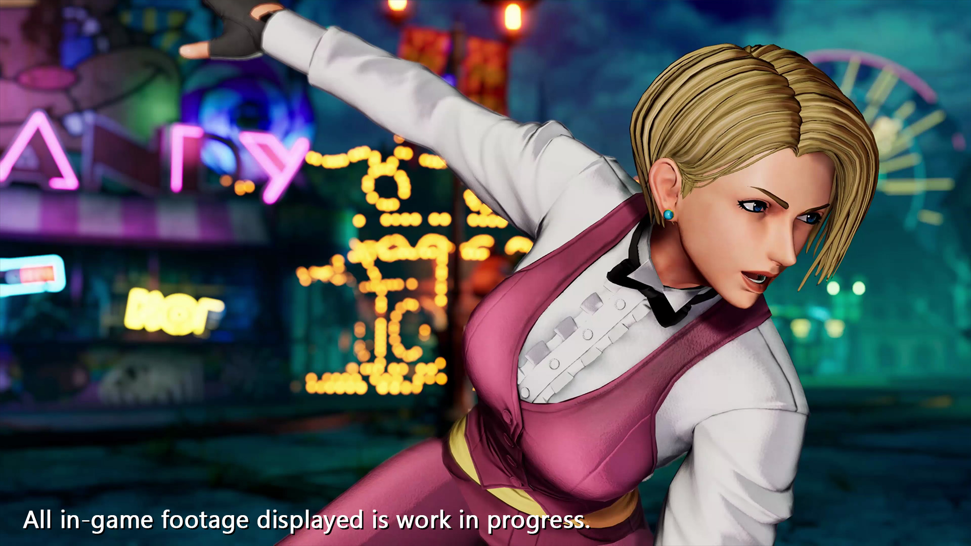 The King of Fighters XV King trailer, screenshots - Gematsu