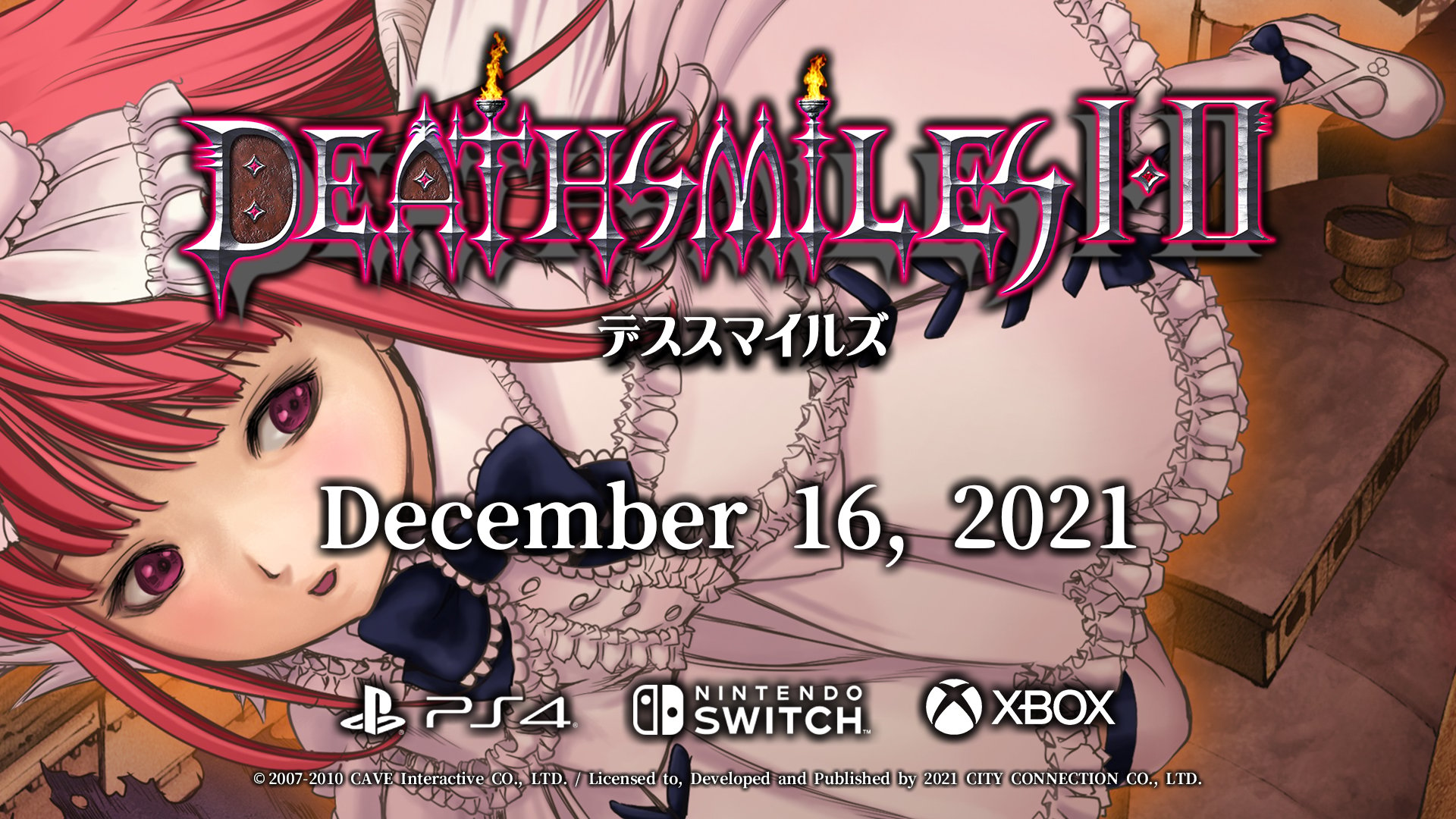 Deathsmiles I & II sera lancé sur PS4, Xbox One et Switch le 16 décembre au Japon