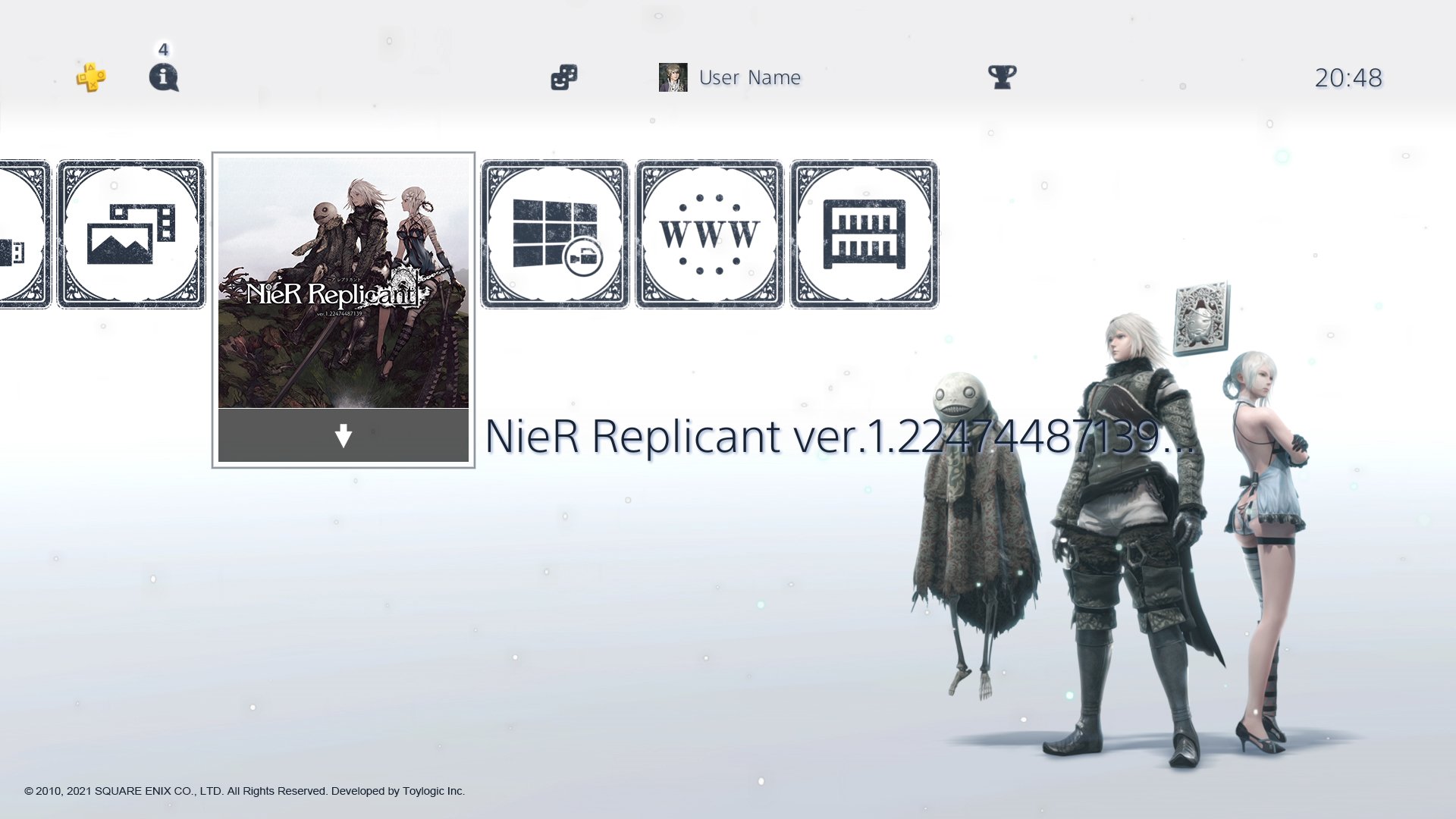 Nier Replicant Ver.1.22474487139 on PS4 — price history, screenshots,  discounts • USA