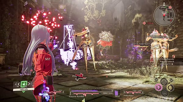 Scarlet Nexus Gameplay Footage Features Combat and Environments