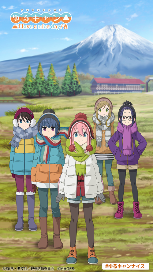 LaidBack Camp AllInOne Casual Anime Mobile Game Reaches 800K  PreRegistrations