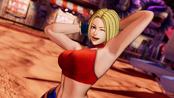 The King Of Fighters Xv Blue Mary Trailer Screenshots Gematsu 