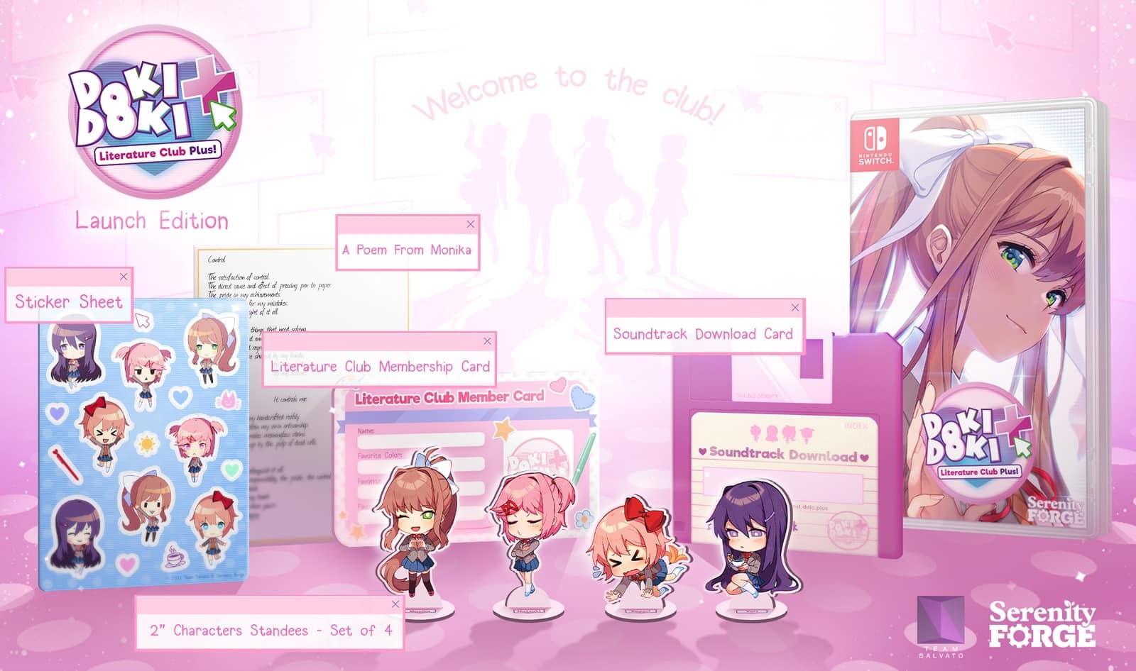 Doki Doki Literature Club! Plus OST (Windows, Switch, PS4, Xbox One, MacOS,  PS5, Xbox Series X/S) (2021) MP3 - Download Doki Doki Literature Club! Plus  OST (Windows, Switch, PS4, Xbox One, MacOS