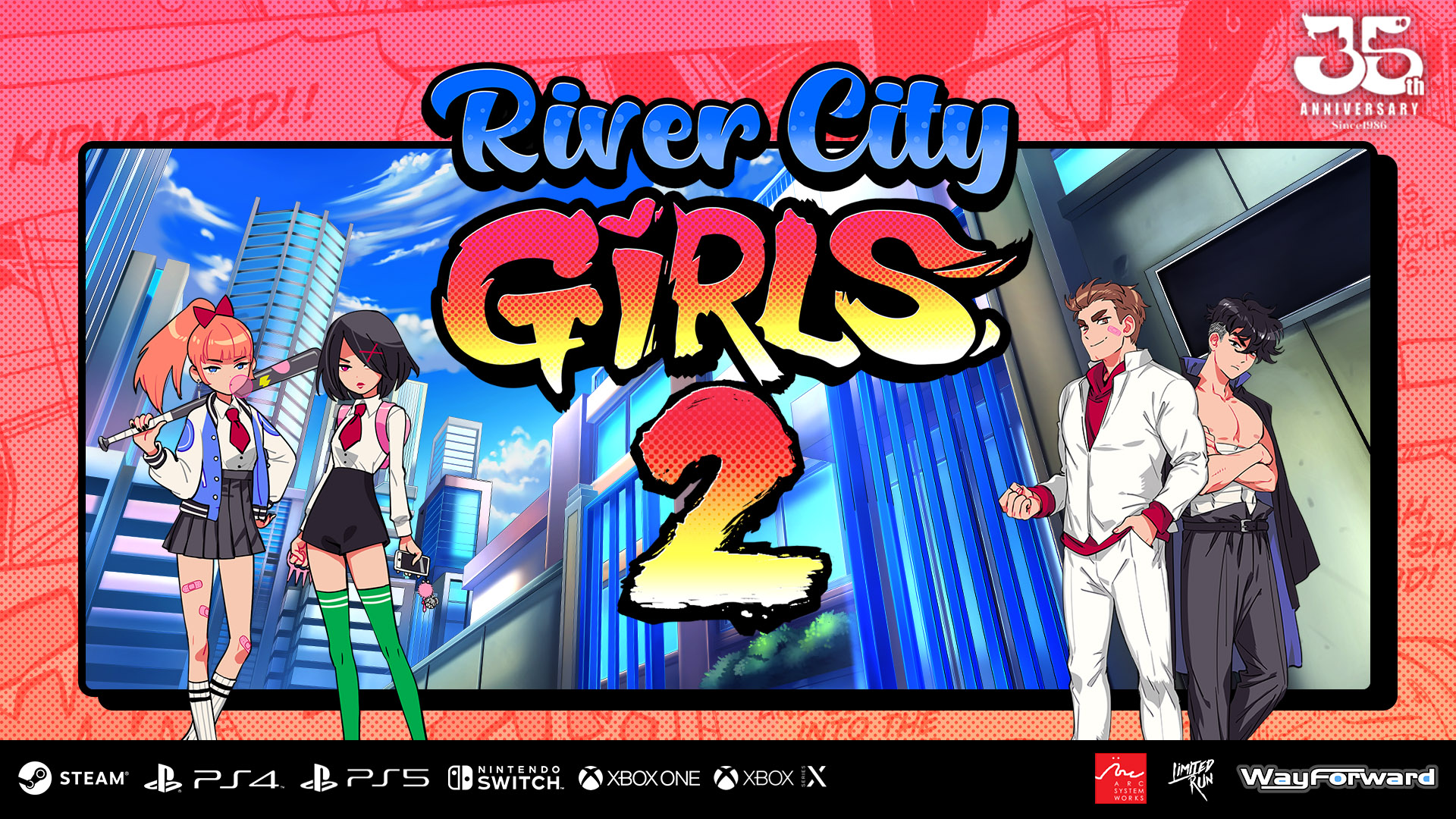 River City Girls 2 é anunciado para PS4 e PS5; River City Girls original chegará ao PS5 - PSX Brasil