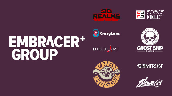 Embracer Group acquires 3D Realms, CrazyLabs, Digixart, Easy Trigger, Force Field, Ghost Ship Games, Grimfrost, and Slipgate Ironworks