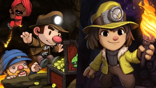 Spelunky and Spelunky 2 for Switch launch August 26 – Gematsu