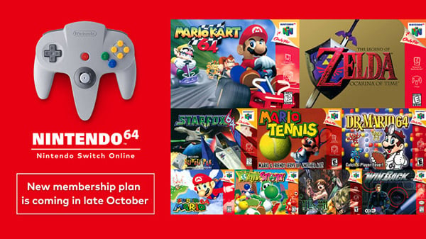 Nintendo 64 - December 2023 Game Updates  Nintendo Switch Online +  Expansion Pack 