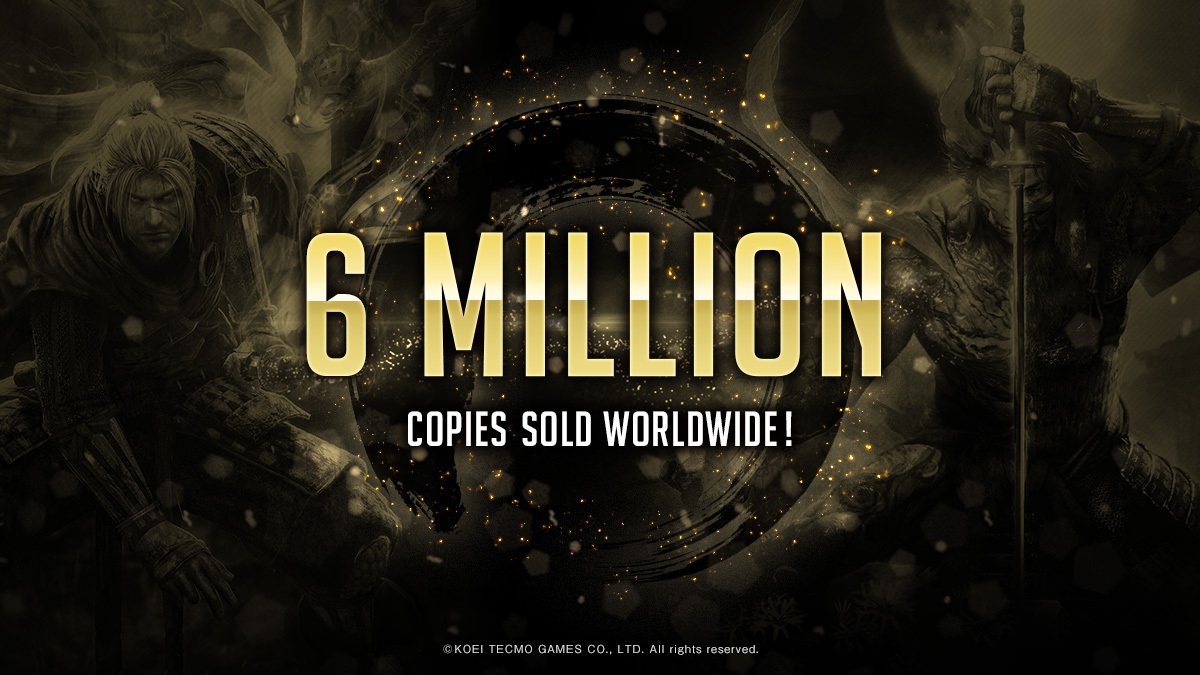 #
Nioh series shipments and digital sales top six million #
Nioh series shipments and digital sales top six million