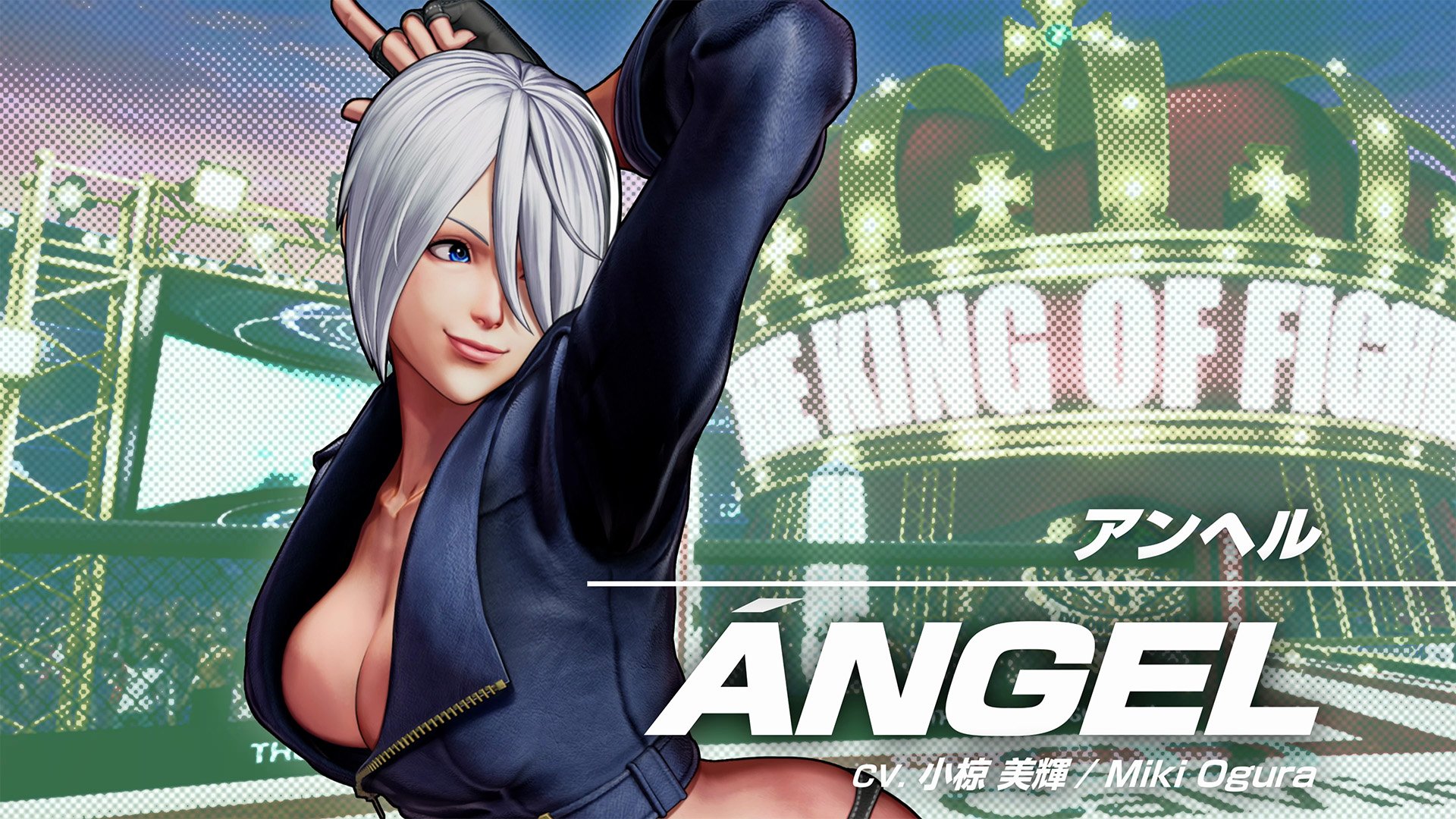 Novo trailer e imagens de The King of Fighters XV com a lutadora Angel 1
