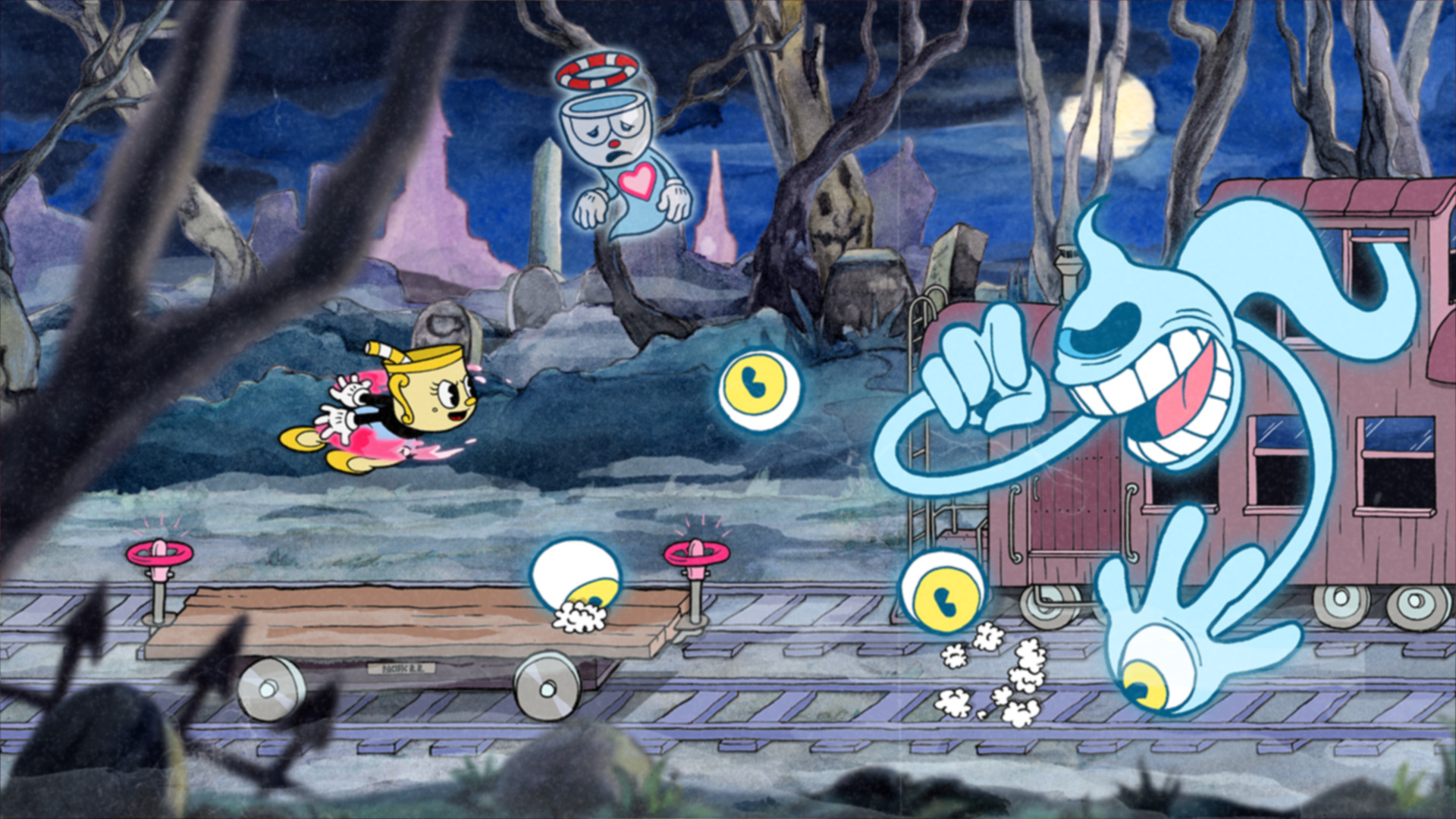 Cuphead DLC 'The Delicious Last Course' first gameplay - Gematsu