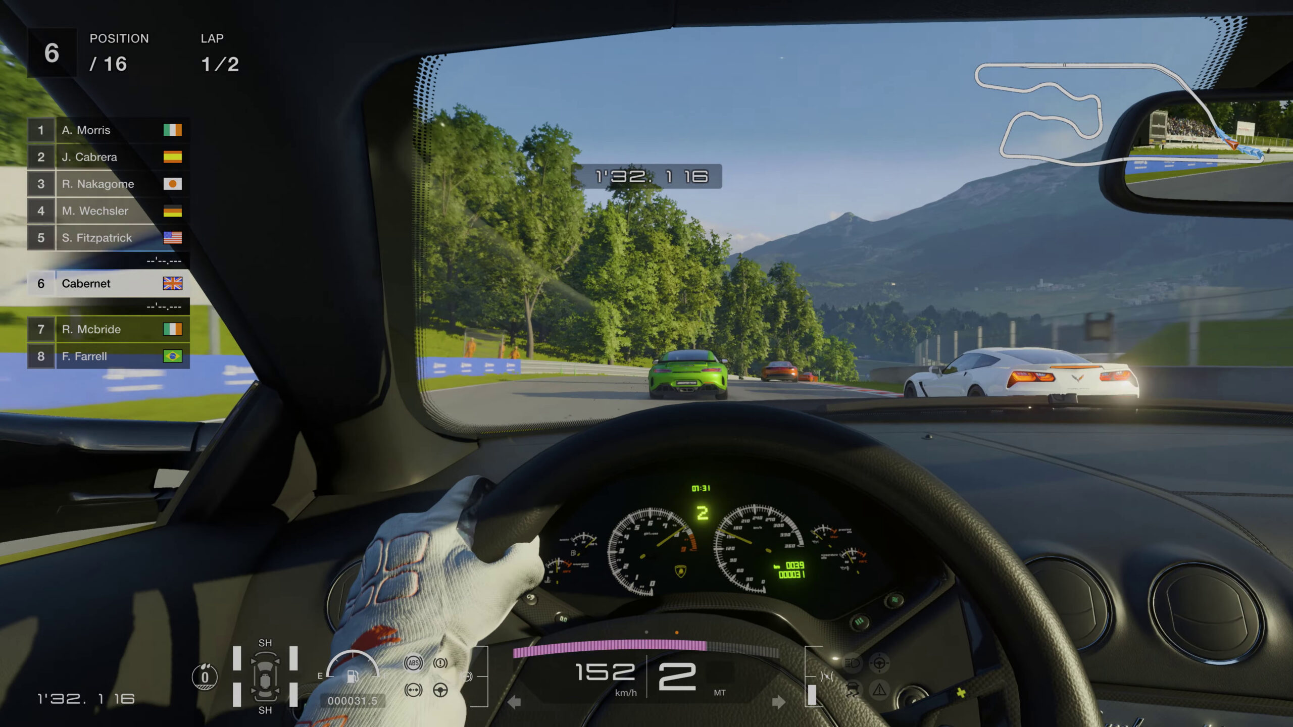 Gran Turismo 7 'Deep Forest Raceway' gameplay - Gematsu