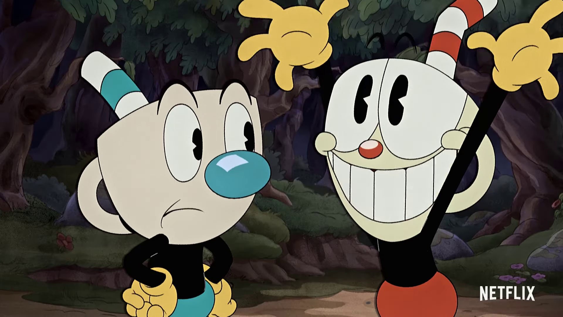 Here's the first clip from Netflix's 'The Cuphead Show!